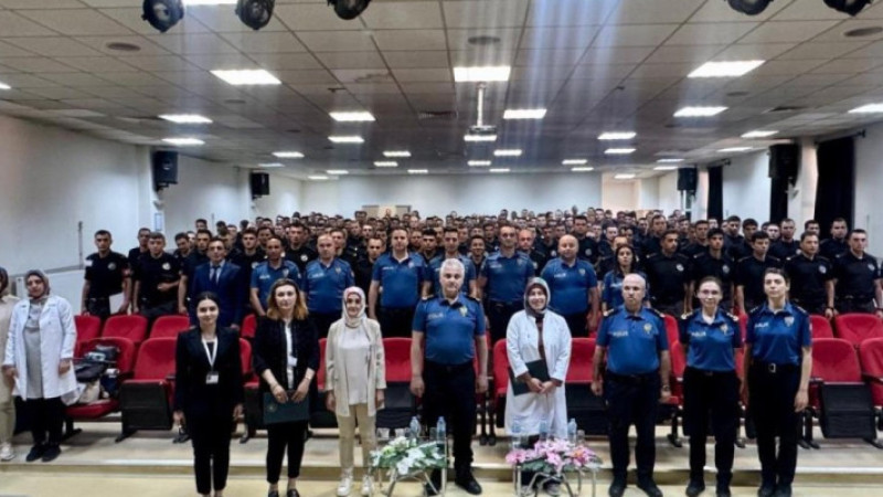 Polis Eğitim Merkezi Öğrencileri sağlık elçisi oldu