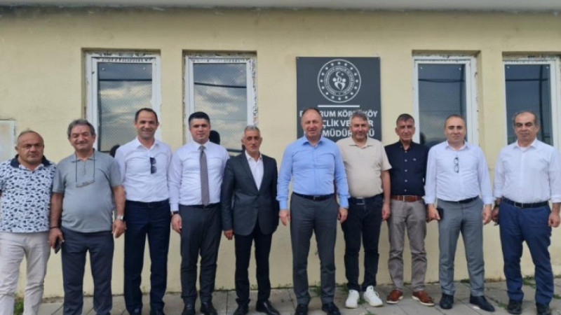 Erzurum GSİM kurmayları ilçe turunda