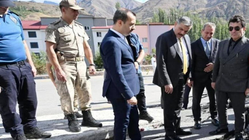 AFAD İspir'de incelemelerde bulunuldu