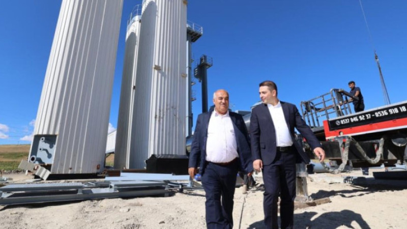 Kaymakam ve Başkan Akpunar'dan yatırım turu