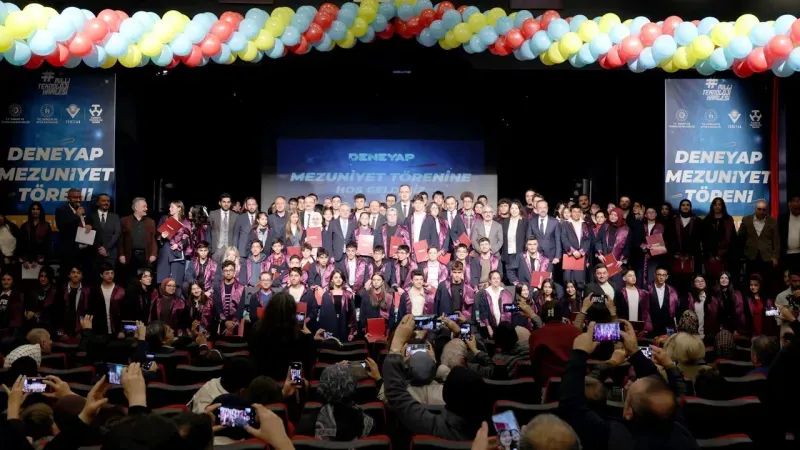 DENEYAP mezuniyet heyecanı