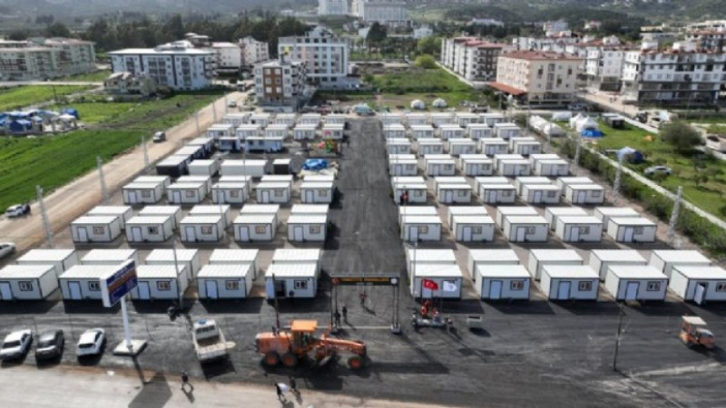 Hatay'da Yakutiye Konteyner Mahallesi tamamlandı