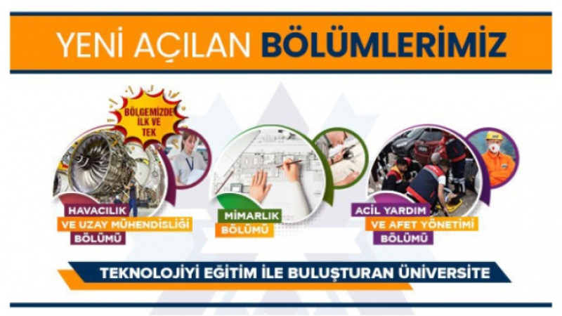 ETÜ bölgede ilk olacak yeni bir bölüm açıyor