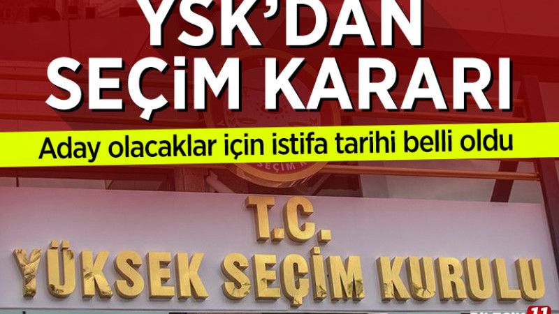 Kamu Görevlileri için istifa tarihi belli oldu