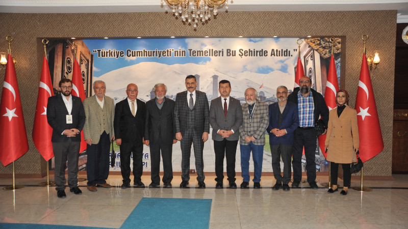 Türkiye Yazarlar Birliği heyetinden Vali Çiftçi'ye ziyaret