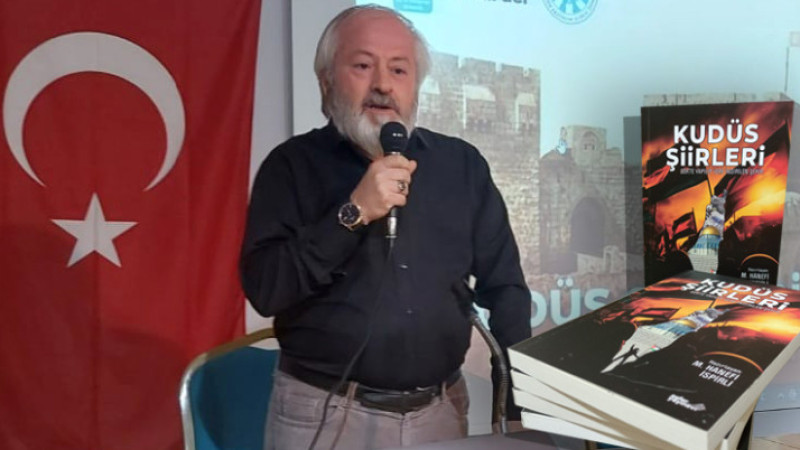 Şair M. Hanefi İspirli Kudüs, Gazze ve Filistin şiirlerini bir araya getirdi