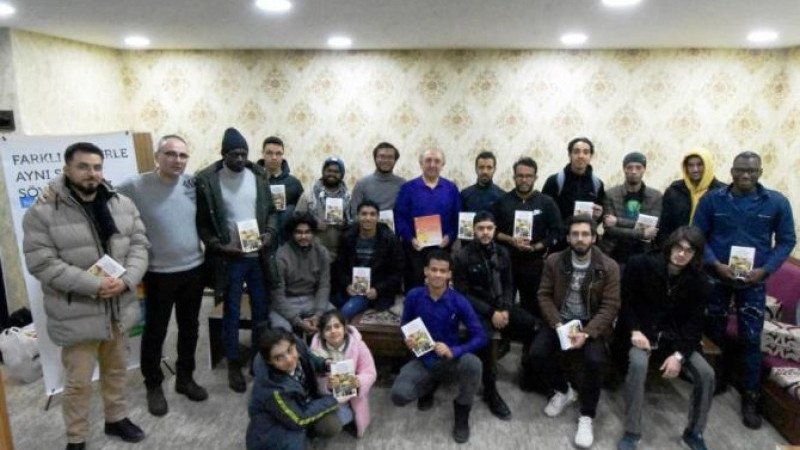 ERVAK Başkanı Güzel, uluslararası öğrenci grupları ile söyleşi yaptı
