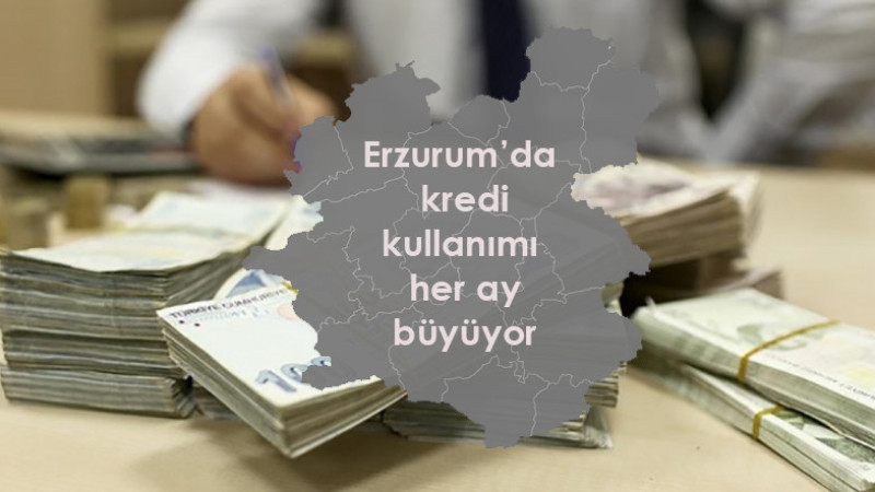Erzurum kredi kullanım sıralamasında 26. sırada