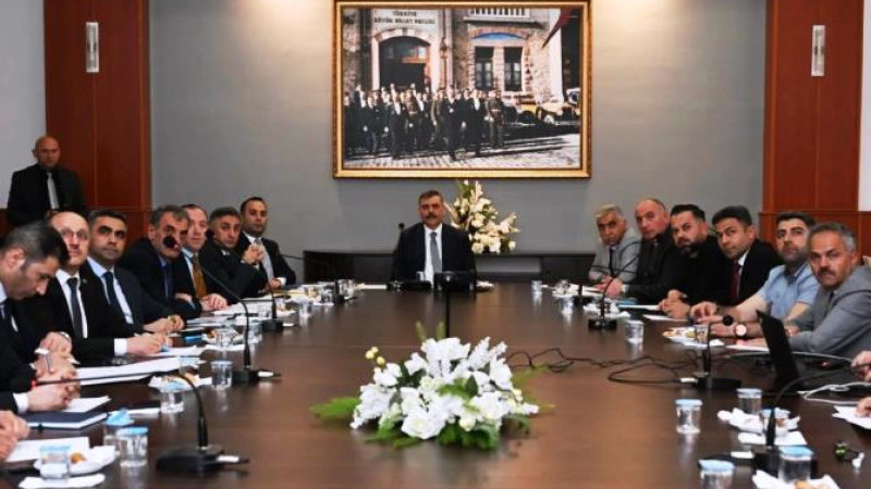 Vali Çiftçi İl İstihdam Mesleki Eğitim Kurulları Toplantısı’na katıldı