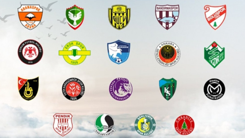 TFF 1. Lig'de mücadele edecek takımlar belli oldu