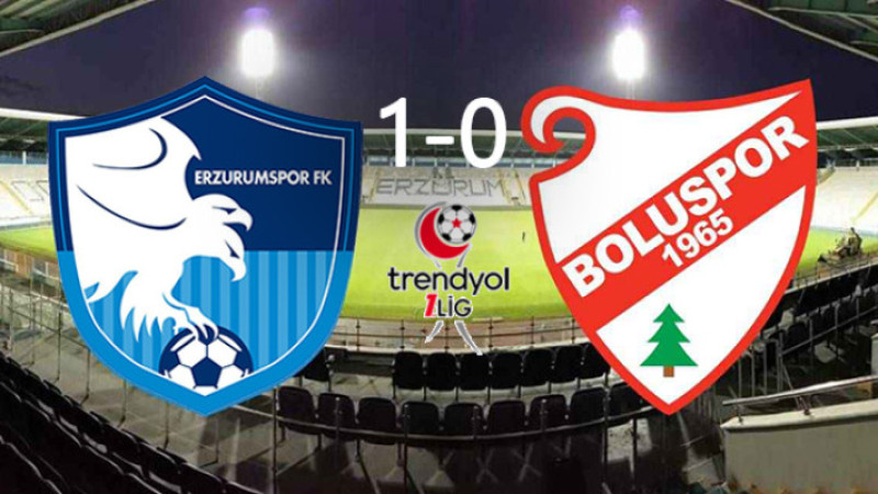Erzurumspor FK 1-0 Boluspor