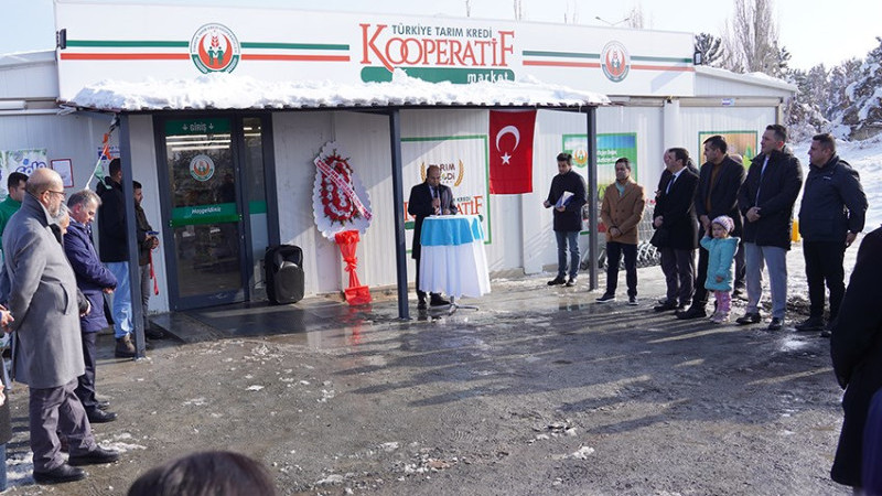 ETÜ’de Tarım Kredi Kooperatifi Marketi Açıldı