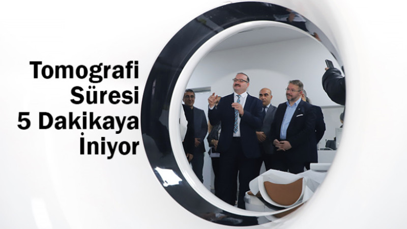 3 Kat Hızlı Tomografi Cihazı Araştırma Hastanesine Alındı