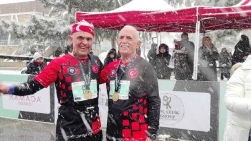 DSİ Palandöken Masterlar Trabzon Yarı Maratonu’nda koştu