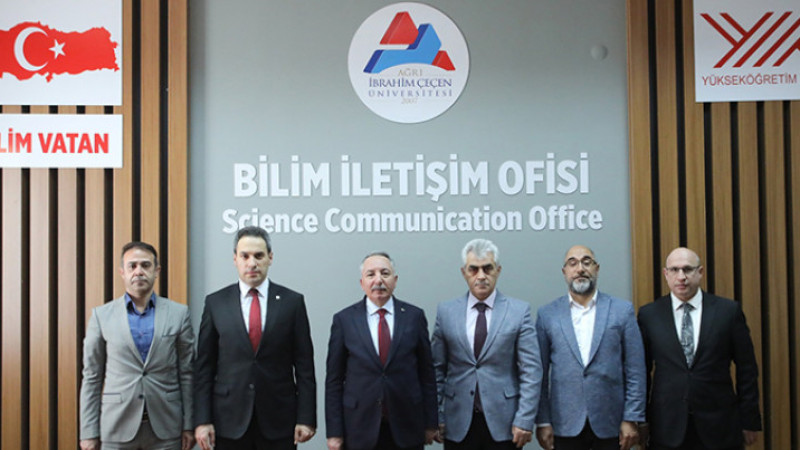AİÇÜ’de Bilim İletişim Ofisi Kuruldu