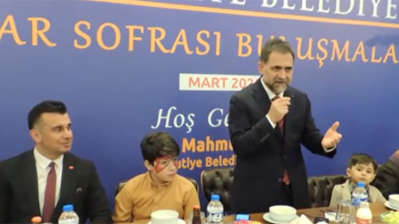 Başkan Uçar'dan Erzurum'daki koruyucu ailelere iftar