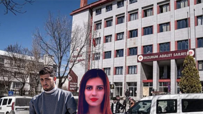 Erzurum'da hastane bahçesinde vahşet