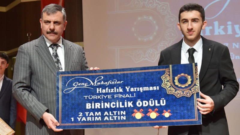 Erzurum hafızlık yarışması finallerine ev sahipliği yaptı