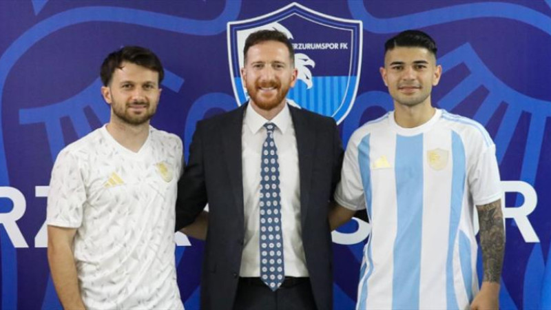 Erzurumspor'dan çifte transfer
