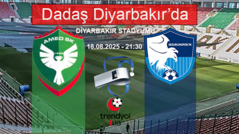 Diyarbakır'da oynanacak maçın hakemi Arslan oldu