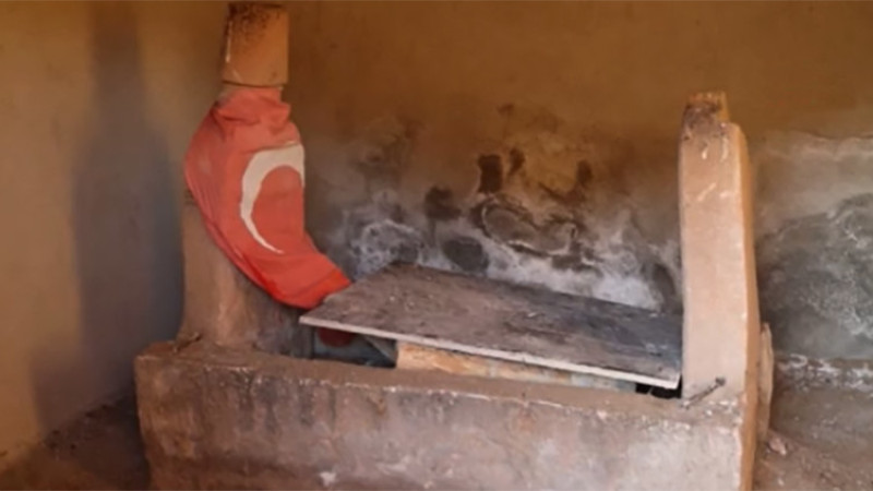 93 harbi şehidinin mezarını tahrip ettiler