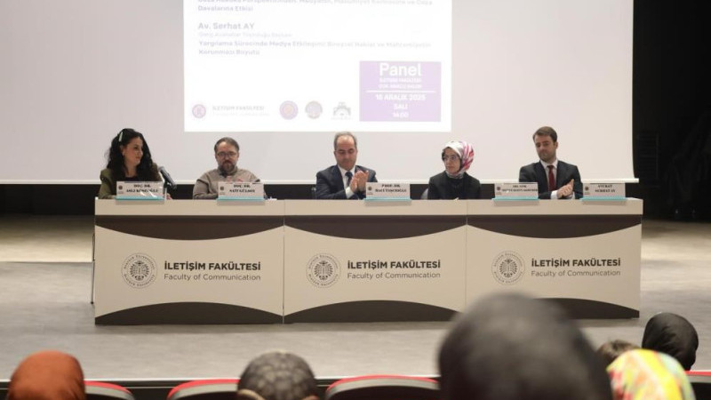 Medyada suç ve suçun temsili’ paneli yapıldı