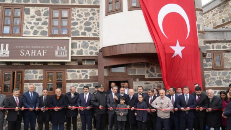Erzurum'daki tarihi konak sahaf oldu