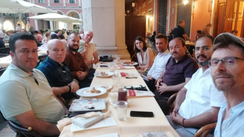 Başkan Sekmen İtalya'da