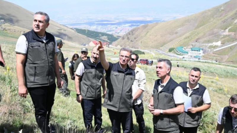 Palandöken yeşile bürünecek